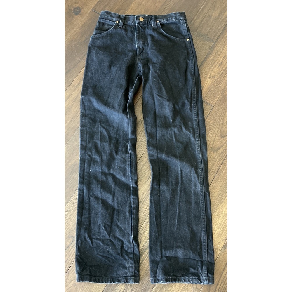 Boys Wrangler Black Jean 1013MWBBK Size 16R